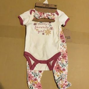 Daddy’s favorite girl 3pc outfit